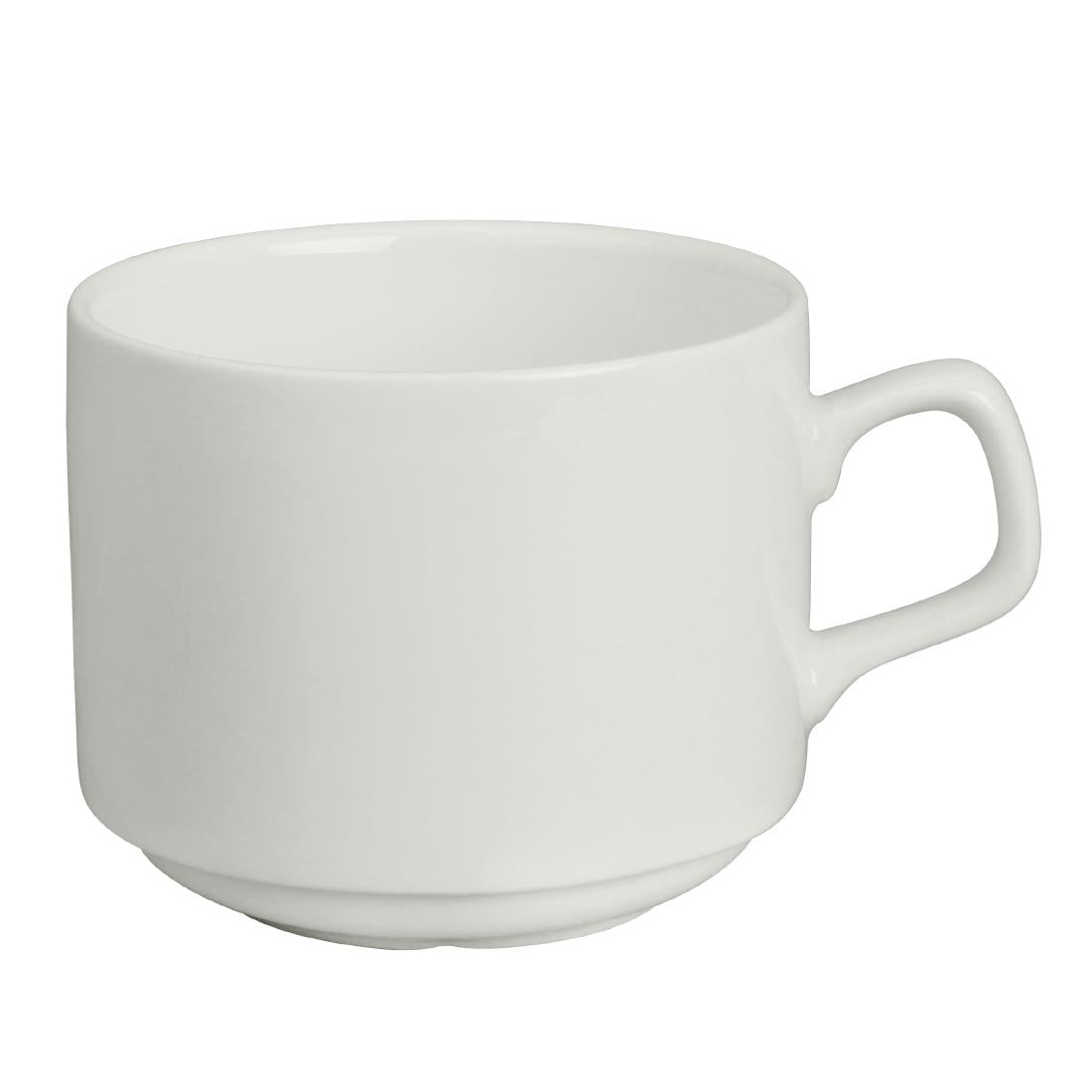 Olympia Lumina Stacking Cup - 200ml 6.76fl oz (6 Pack) (Capacity: 200ml/7oz | Pack Quantity: 6) • PAS-CN831