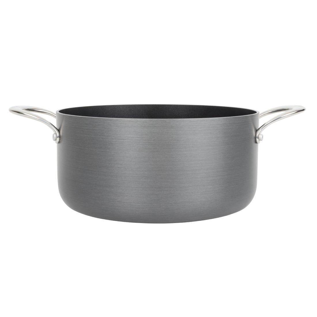 Vogue Anodised Aluminium Non-Stick Casserole Pan 240mm • PAS-CN950