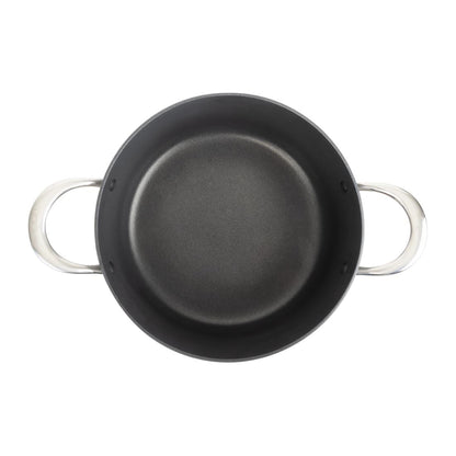 Vogue Anodised Aluminium Non-Stick Casserole Pan 240mm • PAS-CN950