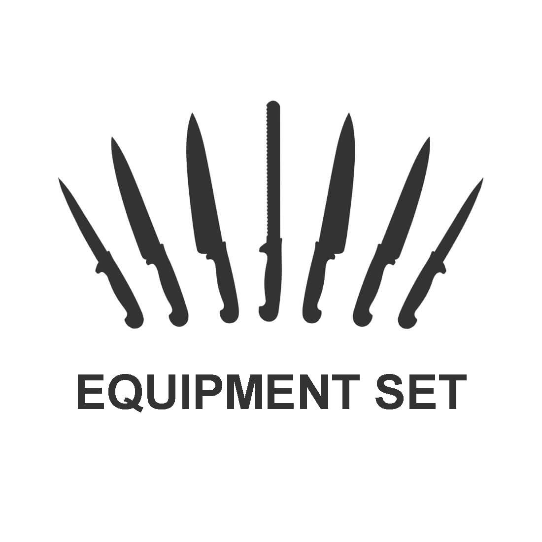 Vogue Soft Grip 6-Piece Knife Set with Wallet • PAS-S725