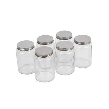Vogue Screw Top Preserve Jars 550ml (6 Pack) (Capacity: 550ml | Pack of 6) • PAS-CP083