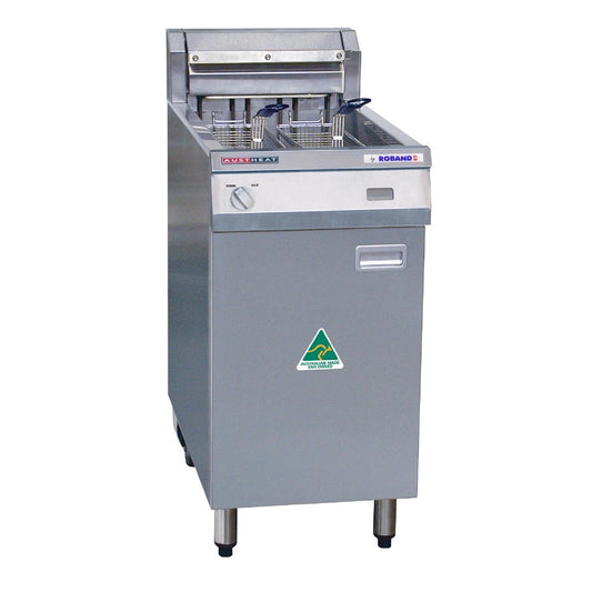 Austheat AF812R Freestanding Electric Rapid Recovery Fryer With Two Baskets • PAS-CP462
