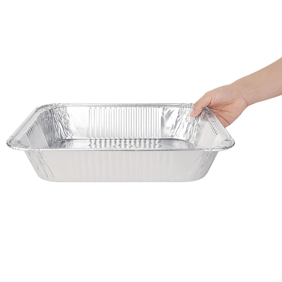 Fiesta Recyclable Foil Container 1/2 Gastronorm (5 Pack) (Pack of 5) • PAS-CP513
