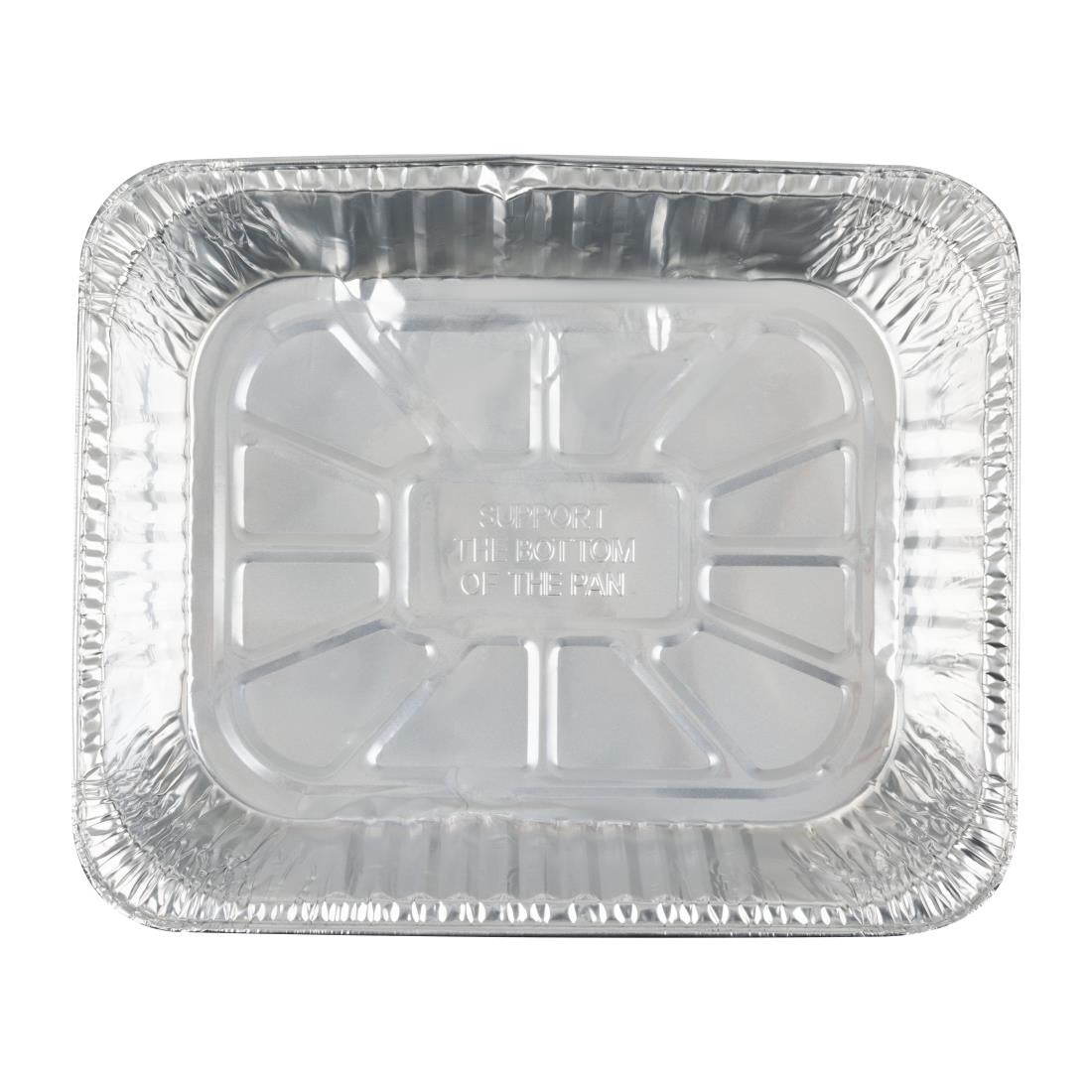 Fiesta Recyclable Foil Container 1/2 Gastronorm (5 Pack) (67(D)x260(W)x320(L)mm | Capacity: 3.5Ltr | Pack quantity: 5) • PAS-CP513