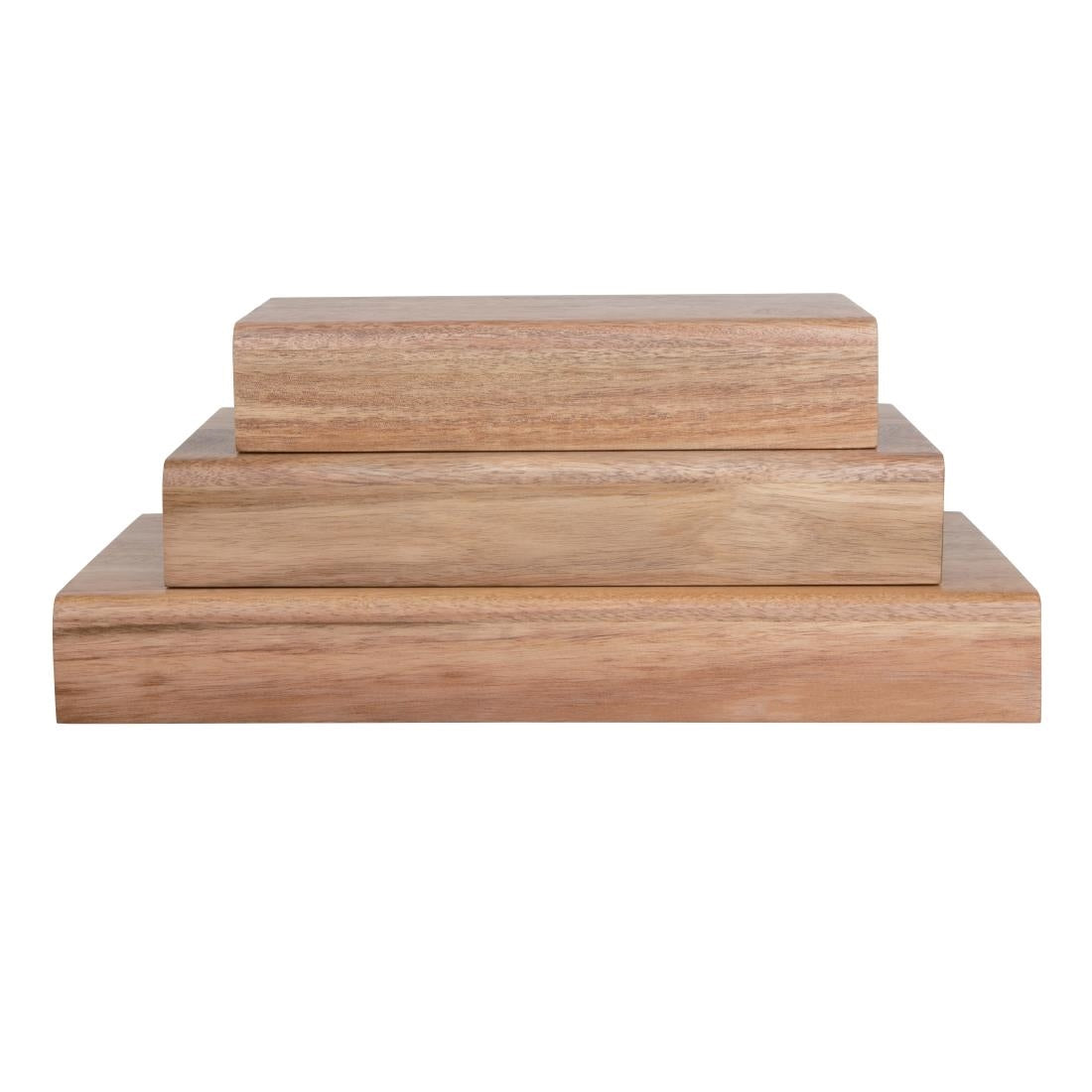 Olympia Acacia Wood Riser Set (3 Pack) • PAS-CP697