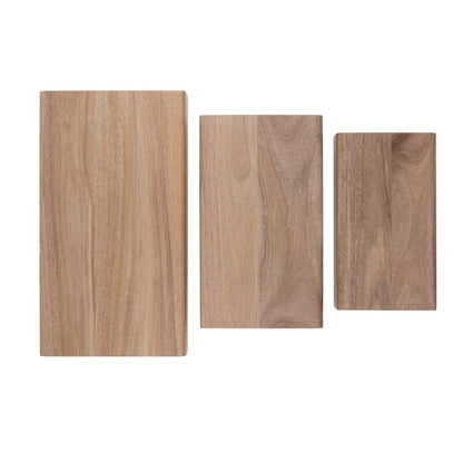 Olympia Acacia Wood Riser Set (3 Pack) • PAS-CP697