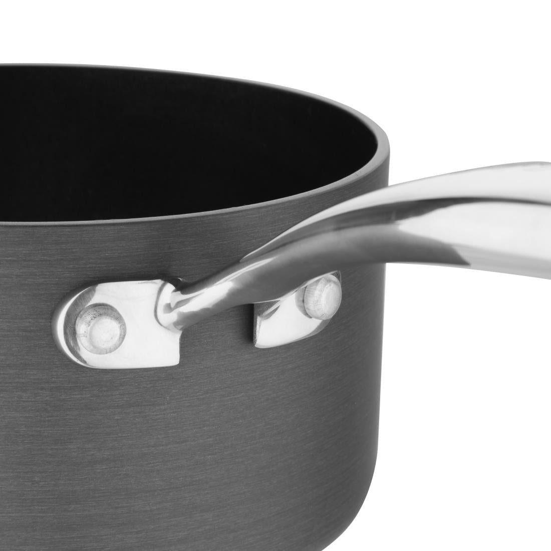 Vogue Anodised Aluminium Non-Stick Saucepan 160mm • PAS-CP762
