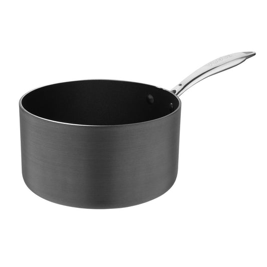 Vogue Anodised Aluminium Non-Stick Saucepan 200mm • PAS-CP763