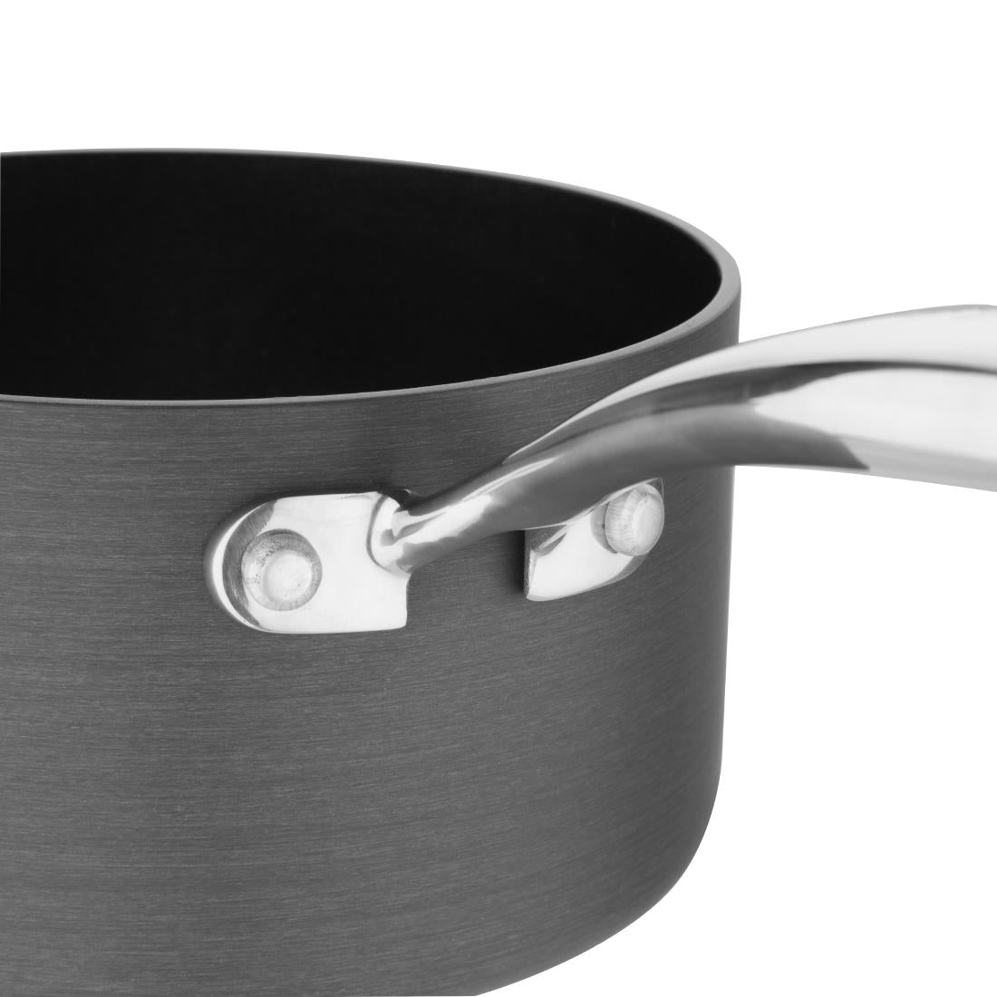 Vogue Anodised Aluminium Non-Stick Saucepan 200mm • PAS-CP763