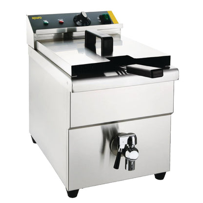Apuro Single Tank Induction Fryer - 8Ltr - 3kW • PAS-CP793-A