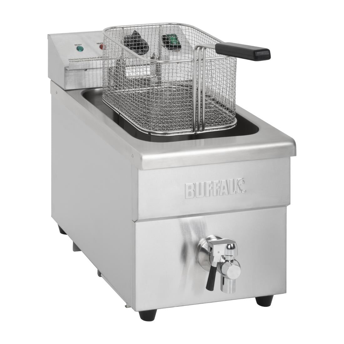 Apuro Single Tank Induction Fryer - 8Ltr - 3kW • PAS-CP793-A
