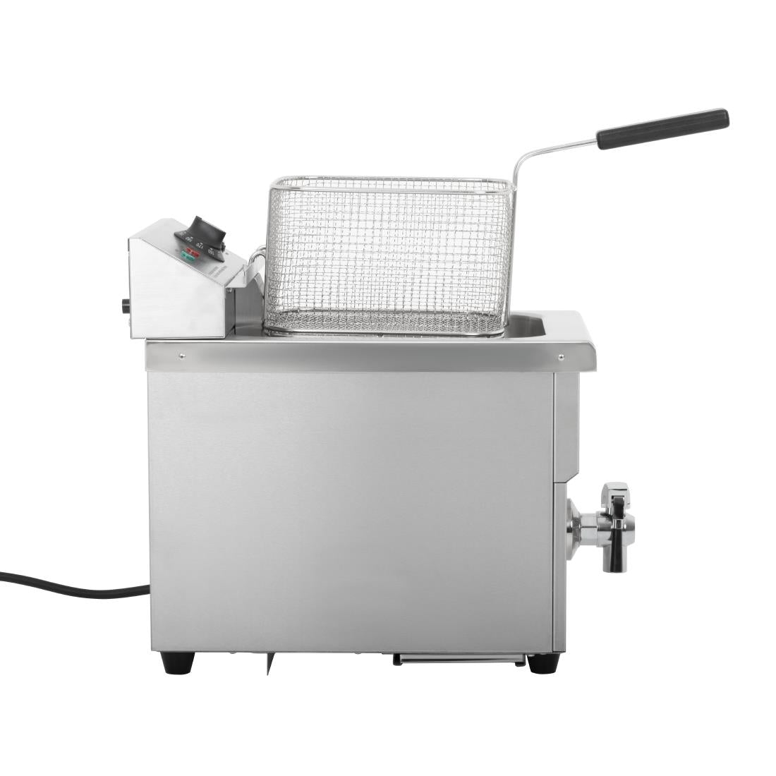 Apuro Single Tank Induction Fryer - 8Ltr - 3kW • PAS-CP793-A