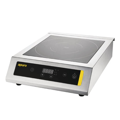 Apuro Heavy Duty Induction Hob 3kW • PAS-CP799-A