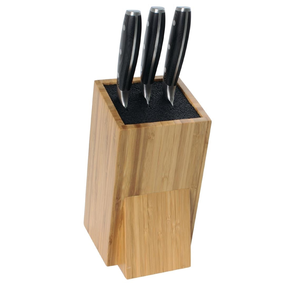 Vogue Wooden Universal Knife Block • PAS-CP862