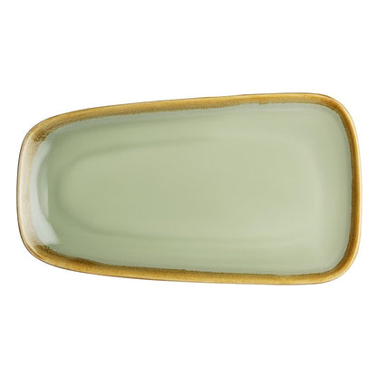 Olympia Kiln Moss Platter Large - 335x175mm 13 1/8x 6 9/10" (4 Pack) • PAS-CP955