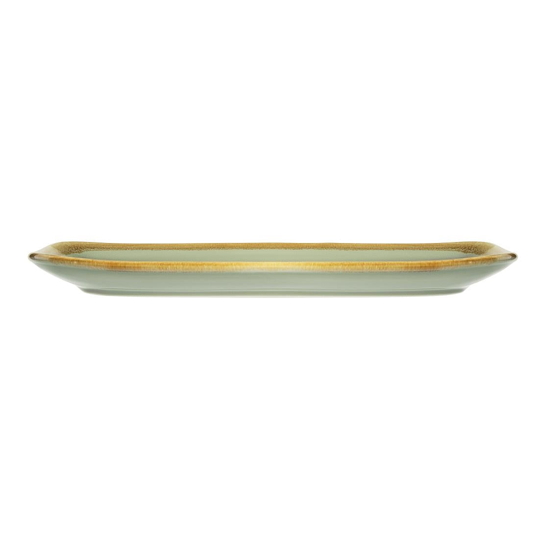 Olympia Kiln Moss Platter Large - 335x175mm 13 1/8x 6 9/10" (4 Pack) • PAS-CP955