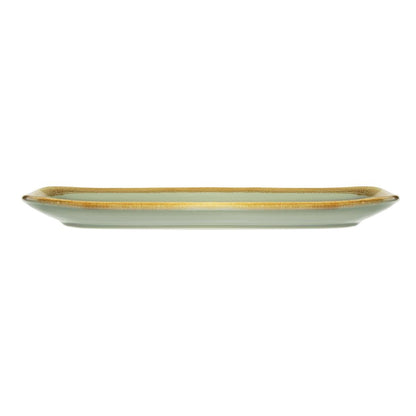 Olympia Kiln Moss Platter Large - 335x175mm 13 1/8x 6 9/10" (4 Pack) • PAS-CP955