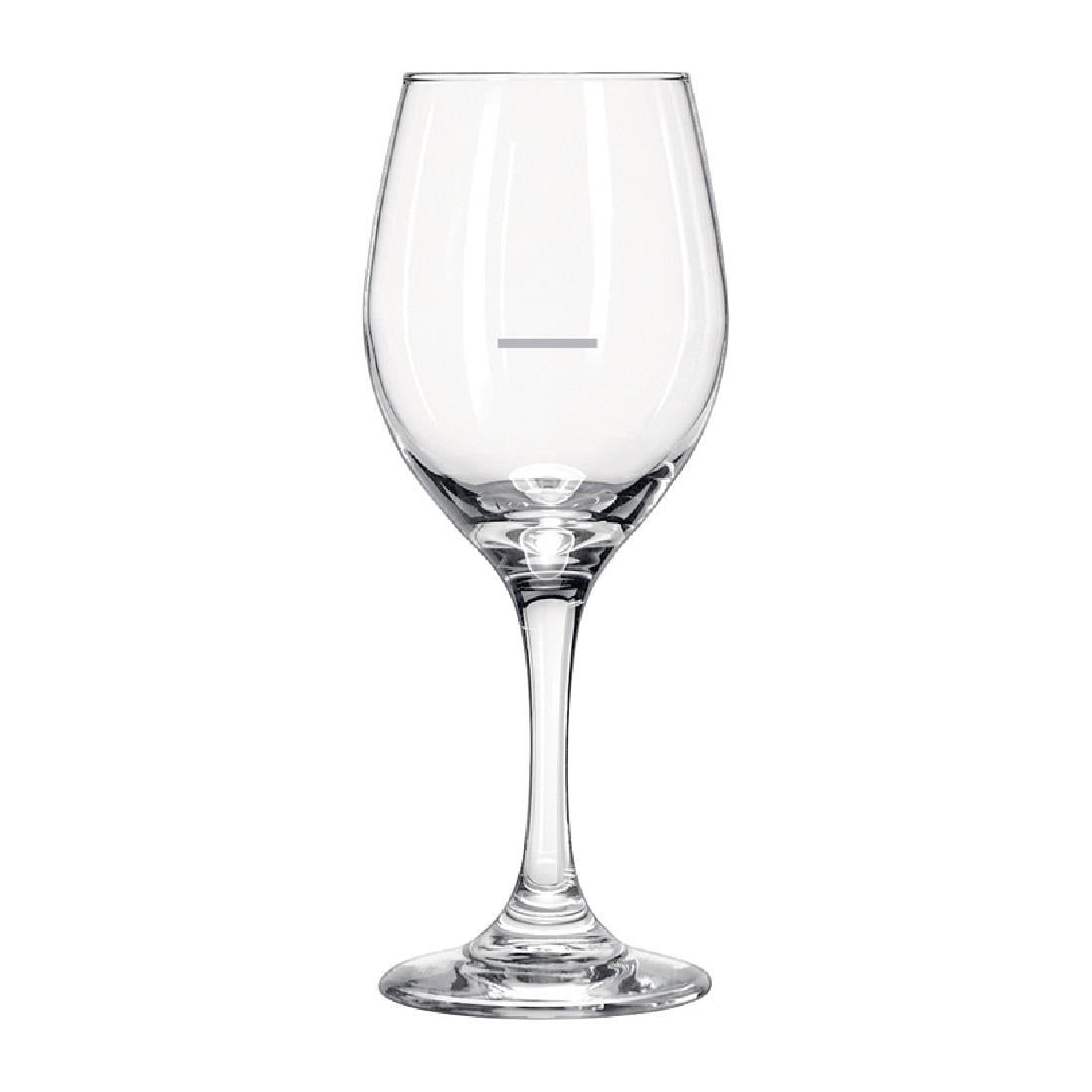 Libbey Perception Lined Wine Glasses 325ml (12 Pack) • PAS-CR057