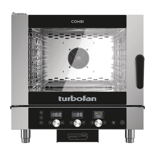 Turbofan Full Size 5 Tray Digital Electric Combi Oven EC40D5 • PAS-CR642