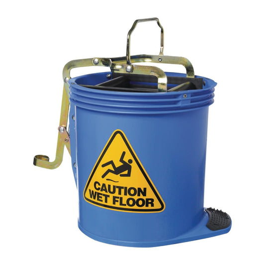 Oates Contractor Roller Wringer Bucket Blue 15Ltr • PAS-CR723