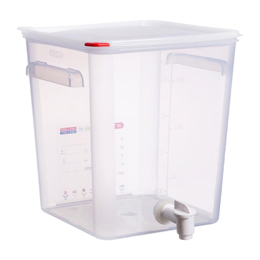 Araven Sauce Dispenser with Tap 18Ltr • PAS-CR824