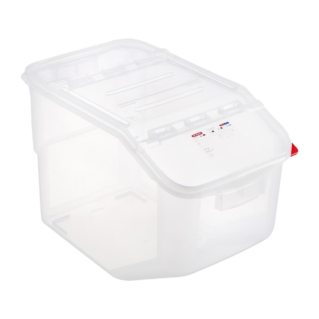 Araven Polypropylene 1/1 Gastronorm Ingredient Bin 50Ltr • PAS-CR975