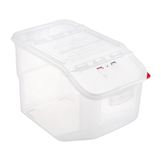Araven Polypropylene 1/1 Gastronorm Ingredient Bin 50Ltr • PAS-CR975