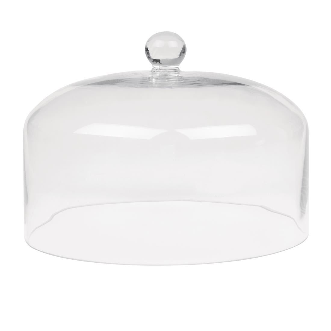 Olympia Glass Cake Stand Dome 285mm • PAS-CS014