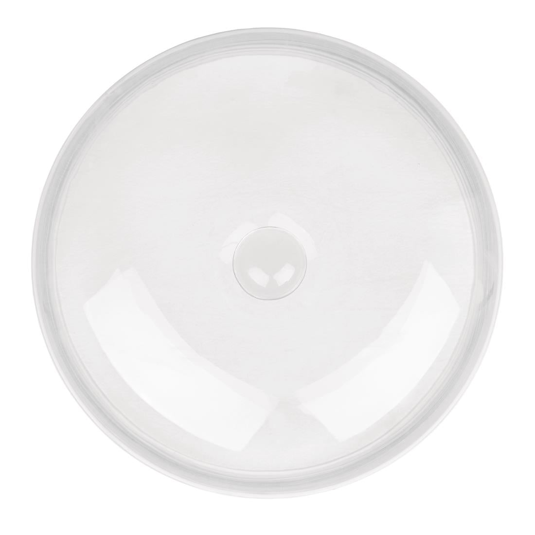Olympia Glass Cake Stand Dome 285mm • PAS-CS014