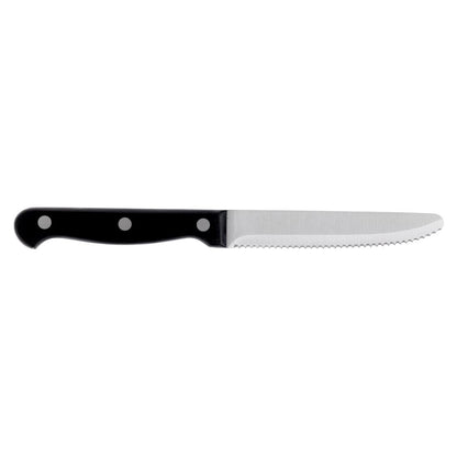 Special Offer Olympia Rounded Steak Knives Black (60 Pack) (Length: 215mm. 18/0 stainless steel. 60 Pack) • PAS-HU764
