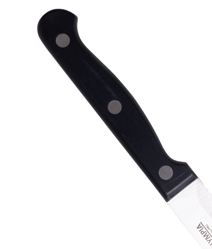 Olympia Rounded Steak Knife Black - 114mm 4 1/2" (Box 12) • PAS-CS716