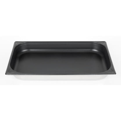 Vogue Stainless Steel Heavy Duty Non-Stick 1/1 Gastronorm Tray 65mm • PAS-CS753