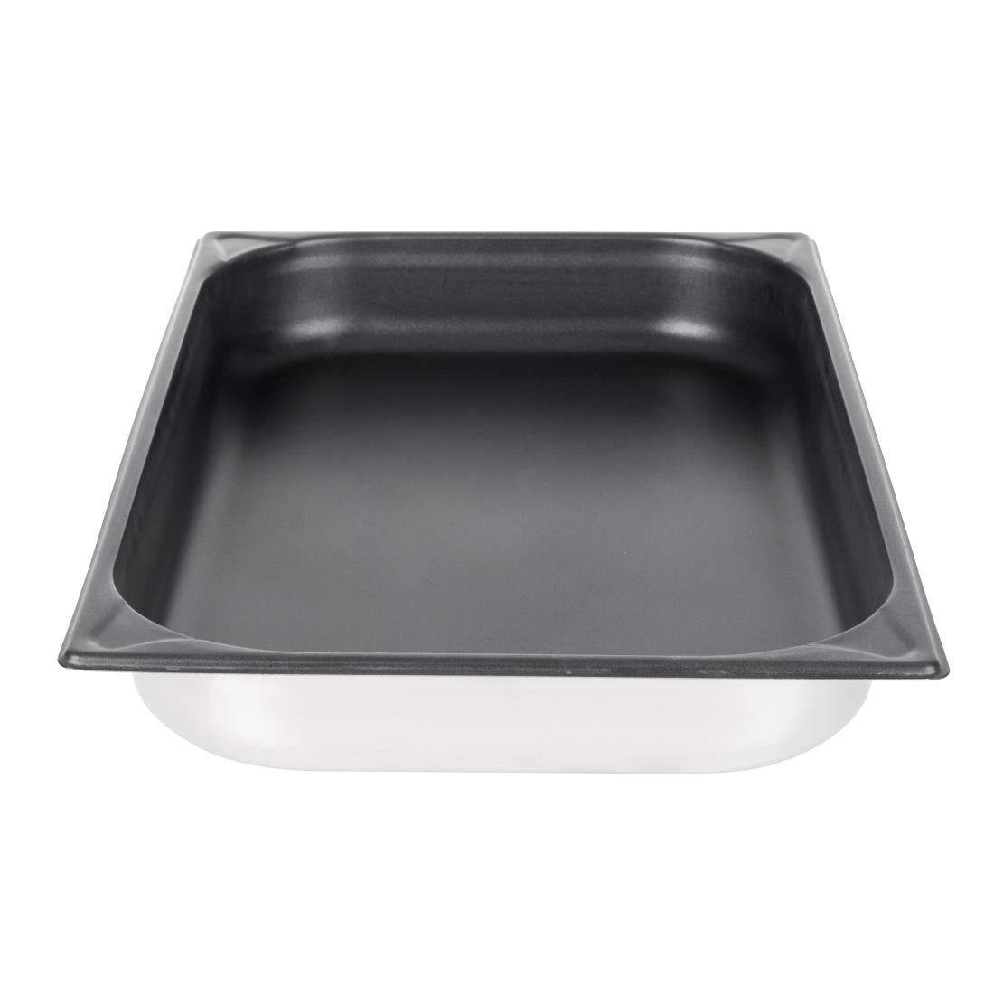 Vogue Stainless Steel Heavy Duty Non-Stick 1/1 Gastronorm Tray 65mm • PAS-CS753
