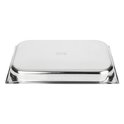 Vogue Stainless Steel Heavy Duty Non-Stick 1/1 Gastronorm Tray 65mm • PAS-CS753