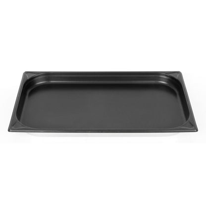 Vogue Stainless Steel Heavy Duty Non-Stick 1/1 Gastronorm Tray 40mm • PAS-CS754