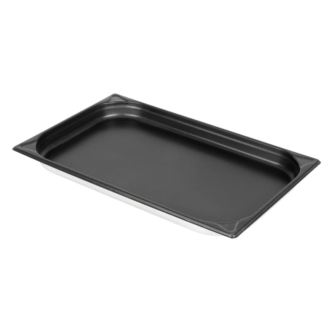 Vogue Stainless Steel Heavy Duty Non-Stick 1/1 Gastronorm Tray 40mm • PAS-CS754