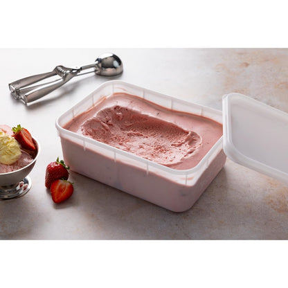 Ice Cream Containers 2Ltr (15 Pack) (Plastic | Lids sold separately (CS829) | Pack of 15) • PAS-CS828