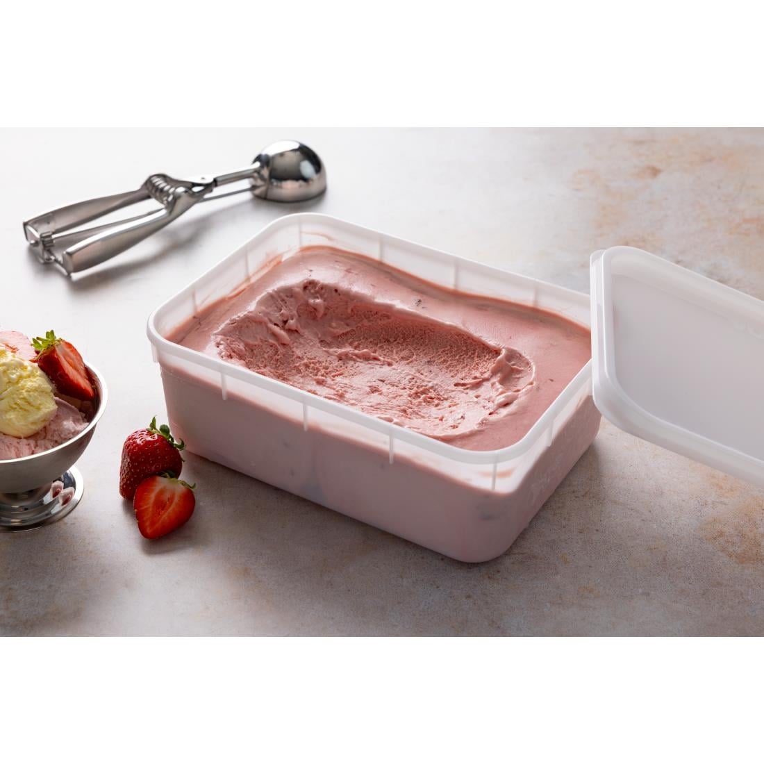 Ice Cream Container Lids (15 Pack) (Fits 2Ltr (CS828) and 4Ltr (CS827) containers | Pack of 15) • PAS-CS829