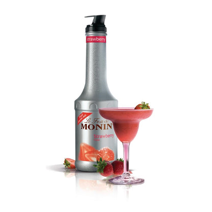 Monin Fruit Puree Strawberry 1Ltr • PAS-CS840