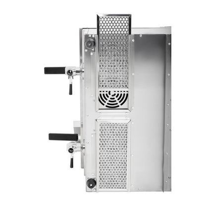 Apuro Twin Tank Induction Fryer - 2x7.5Ltr - 2x3kW (2x3kW. Oil Capacity 2x 7.5Ltr) • PAS-CT012-A