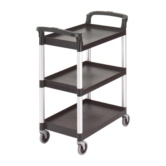Cambro KD Small Utility Cart - Black • PAS-CT349