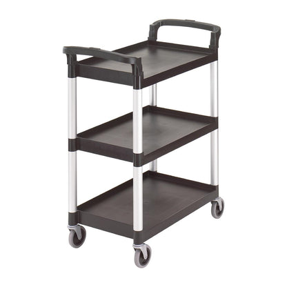 Cambro KD Small Utility Cart - Black • PAS-CT349