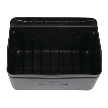 Cambro Cutlery Holder for KD Utility Carts - Black • PAS-CT373