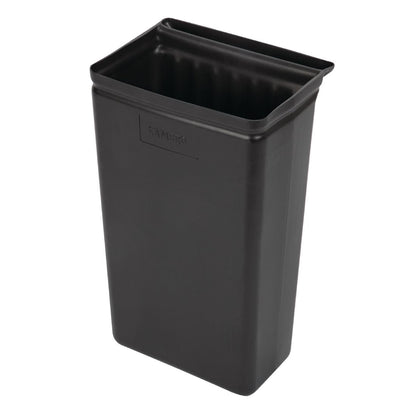 Cambro Trash Container for KD Utility Carts - Black • PAS-CT384