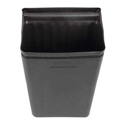 Cambro Trash Container for KD Utility Carts - Black • PAS-CT384