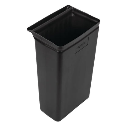 Cambro Trash Container for KD Utility Carts - Black • PAS-CT384