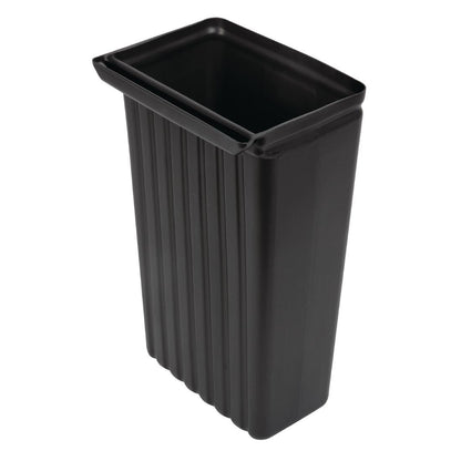 Cambro Trash Container for KD Utility Carts - Black • PAS-CT384