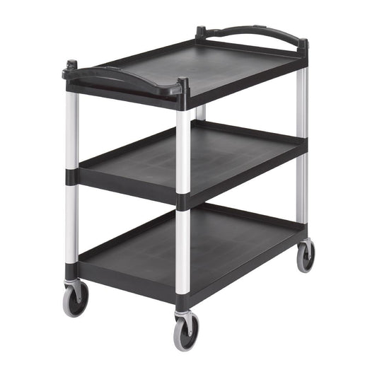 Cambro KD Large Utility Cart Black • PAS-CT400