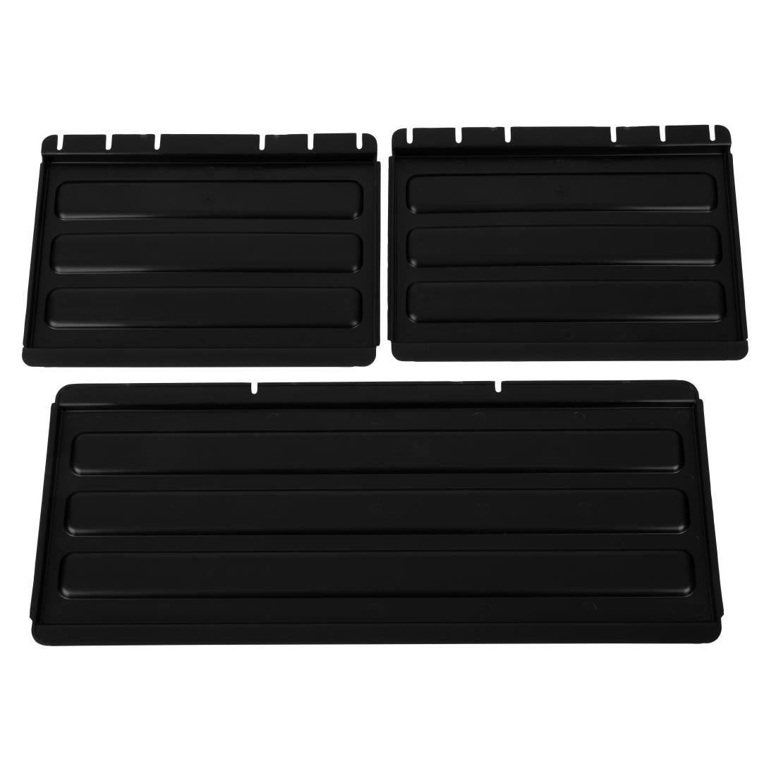 Cambro Single Panel Kit for large KD Utility Carts - Black • PAS-CT418
