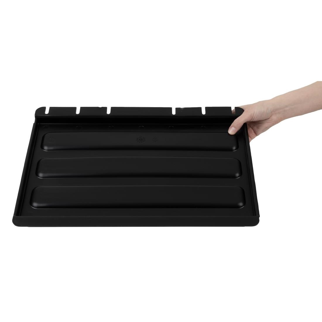 Cambro Single Panel Kit for large KD Utility Carts - Black • PAS-CT418